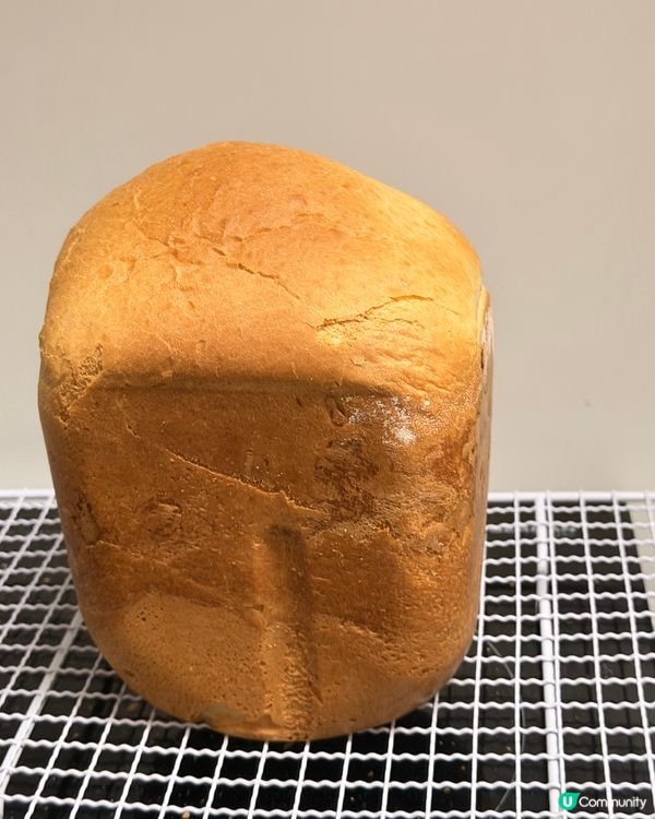 [麵包機食譜]0糖0鹽一鍵出液種香蕉牛奶吐司🍌🥐