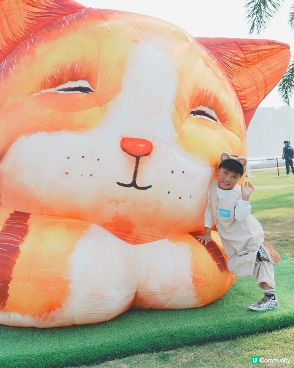 😍夢遊喵境🐱喵星人駕臨西九文化區🐱