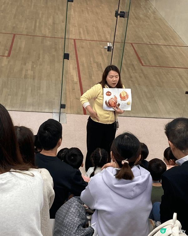 秋冬限定香港傳統炒栗子車仔檔體驗，先由繪本去了解栗子🌰既故事...