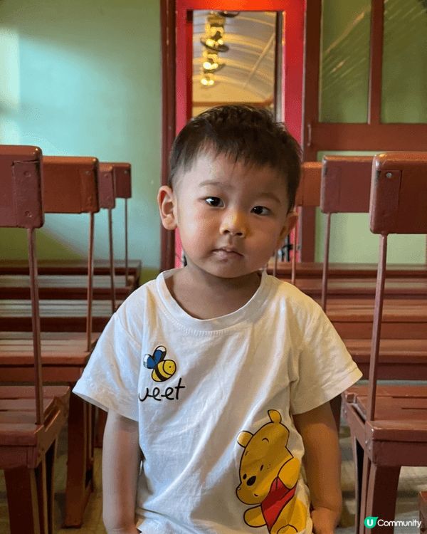 小朋友好喜歡地鐵，所以帶他去鐵路博物館