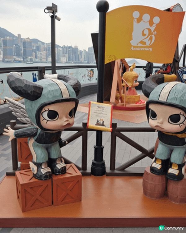 今日同囝囝去完中港城的MOLLY星光軌跡展覽,由2026個展...