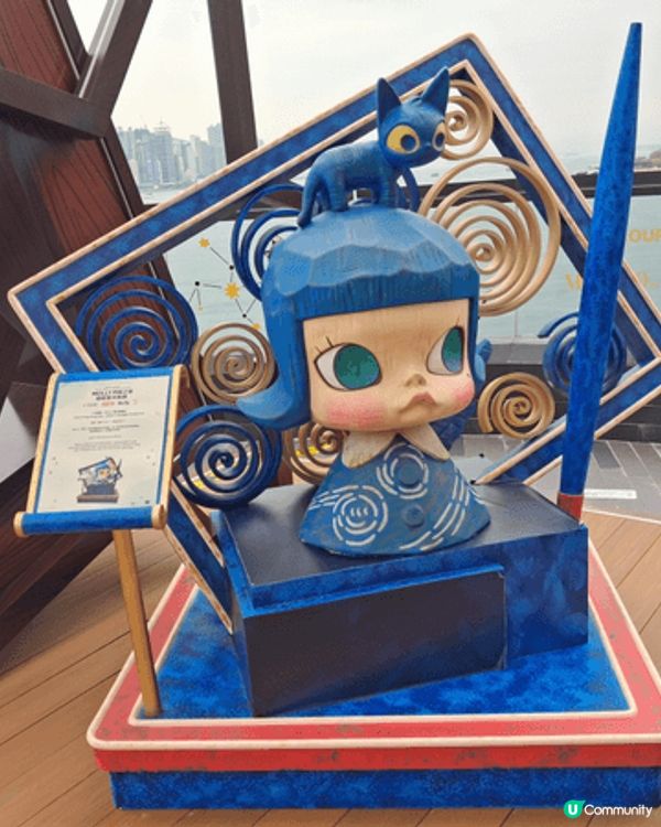 今日同囝囝去完中港城的MOLLY星光軌跡展覽,由2026個展...
