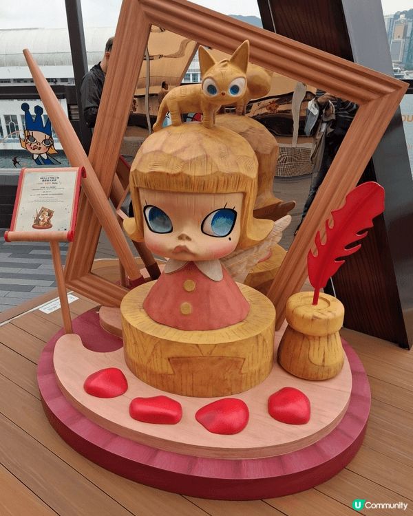 今日同囝囝去完中港城的MOLLY星光軌跡展覽,由2026個展...
