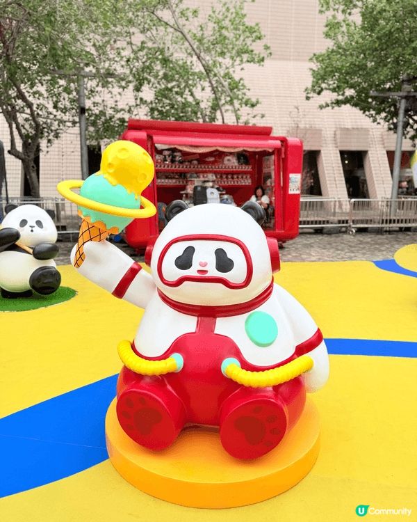 就在香港尖沙咀！無意間發現了免費的🐼熊貓嘉年華！