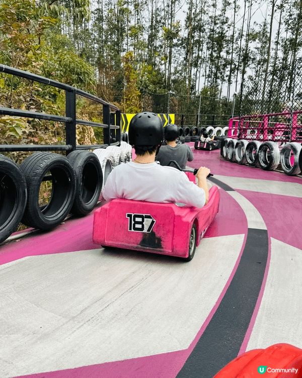 【佛山盈香心動樂園｜現實版飛車🚗+餵鹿🦌一日遊攻略】