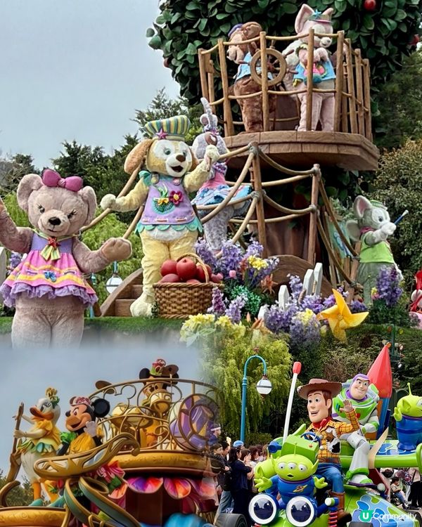 好值得去！20週年慶典迪士尼❤️好友巡遊派對！