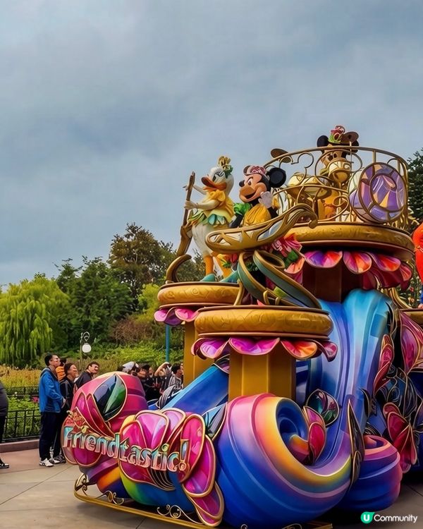 好值得去！20週年慶典迪士尼❤️好友巡遊派對！