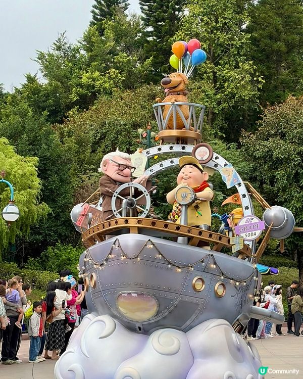 好值得去！20週年慶典迪士尼❤️好友巡遊派對！