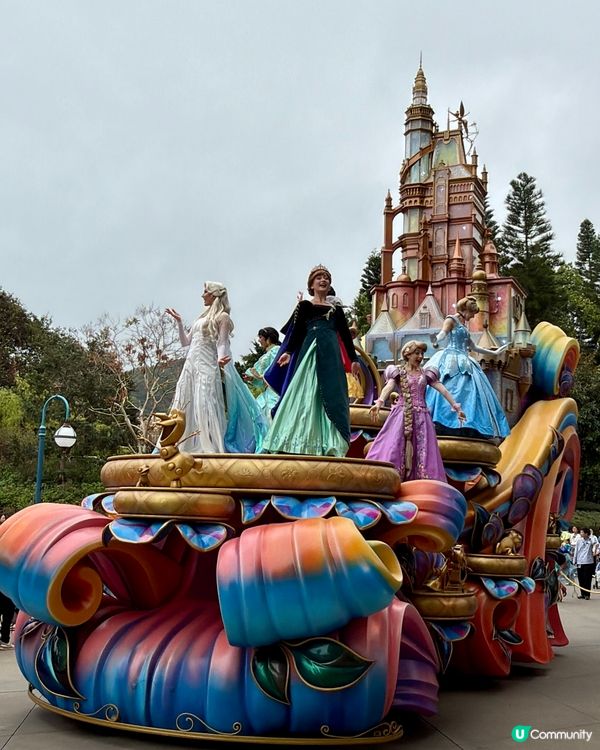 好值得去！20週年慶典迪士尼❤️好友巡遊派對！