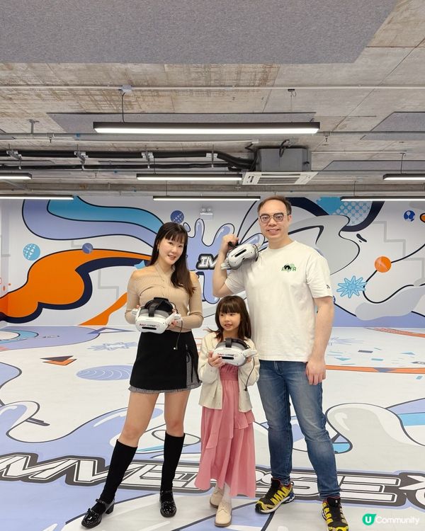 帶小朋友玩VR原來可以咁震撼😳🚀