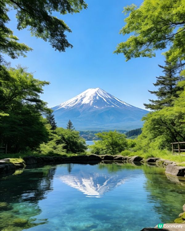 富士山腳下小九寨🏞️🤫