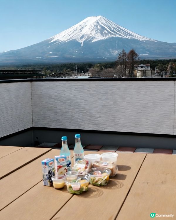富士山腳下的別墅🏔️開窗就是富士山太幸福