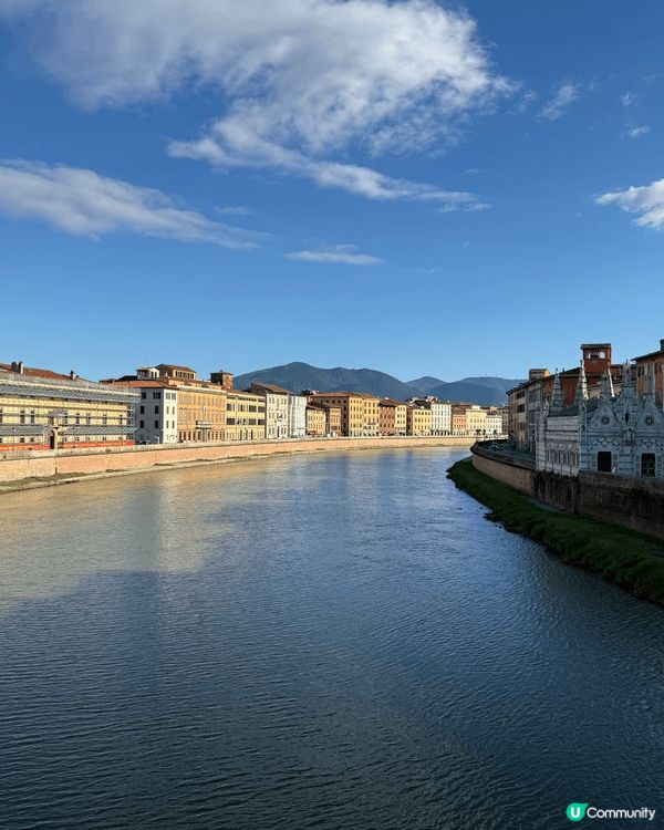 Pisa除左比薩斜塔其實周邊都好靚！啲車仔係香港完全唔會見到...