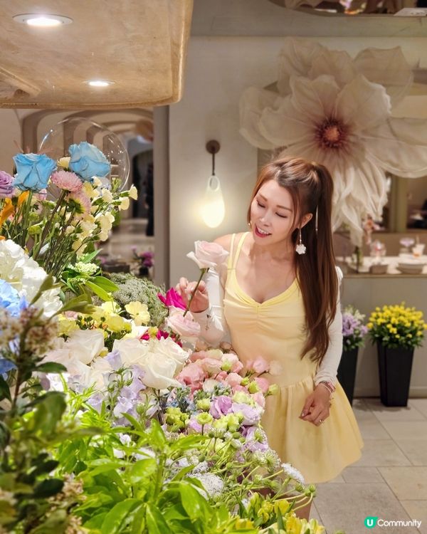 成日去位於銅鑼灣世貿花廚餐廳食下午茶。