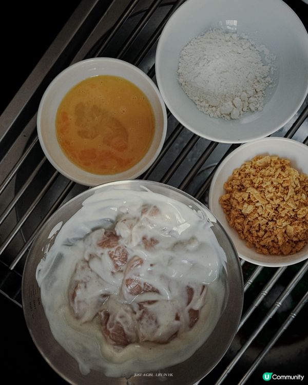 💣 炸出幸福感 - 氣炸Doritos Yogurt 炸雞