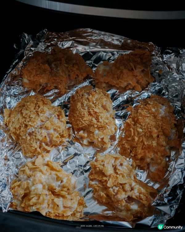 💣 炸出幸福感 - 氣炸Doritos Yogurt 炸雞