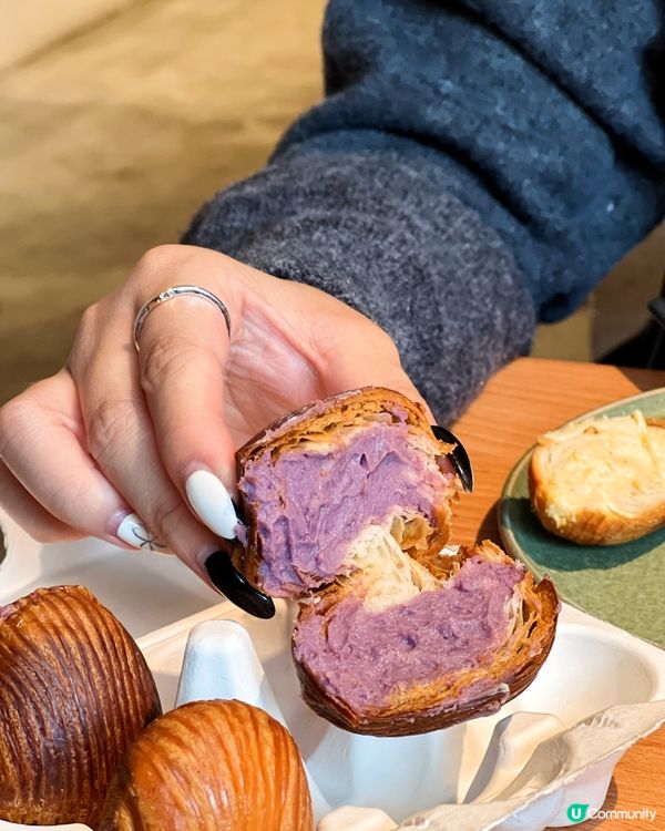 🇭🇰中環人氣麵包店x紫薯流心餡限定新品🍠
