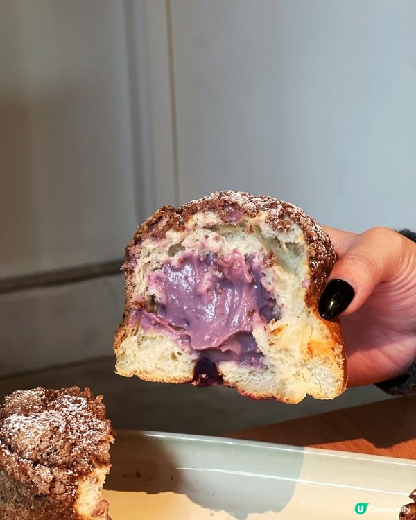 🇭🇰中環人氣麵包店x紫薯流心餡限定新品🍠