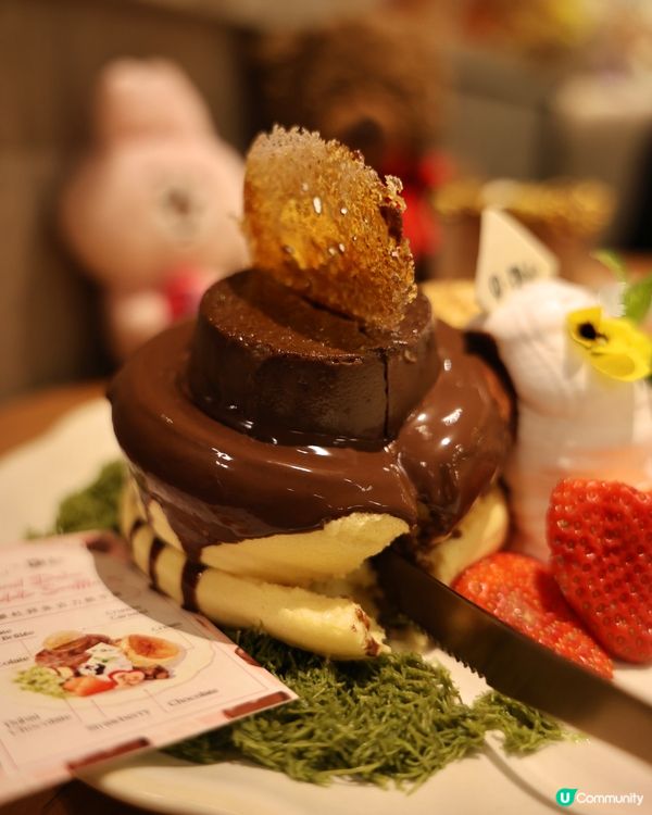 🍫超邪惡杜拜朱古力梳乎厘🥞免費生日佈置🎂熊啤啤同埋花花打卡🧸