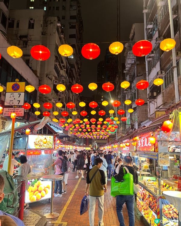 香港人竟然唔知🤩廟街夜市地道暴擊美食天堂😝🔥