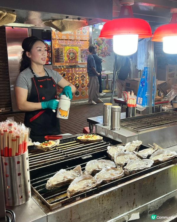 香港人竟然唔知🤩廟街夜市地道暴擊美食天堂😝🔥