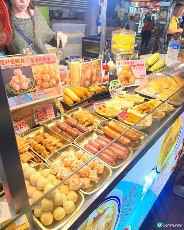 香港人竟然唔知🤩廟街夜市地道暴擊美食天堂😝🔥