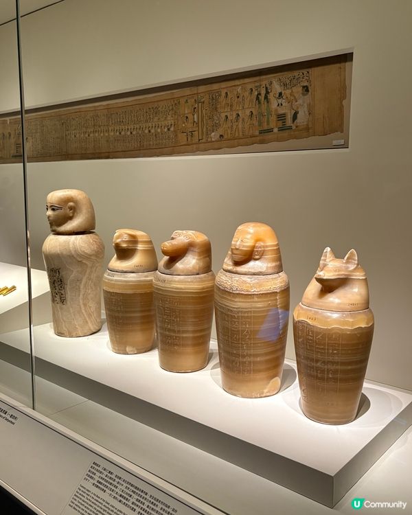 香港故宮必睇😍 「古埃及文明大展——埃及博物館珍藏」