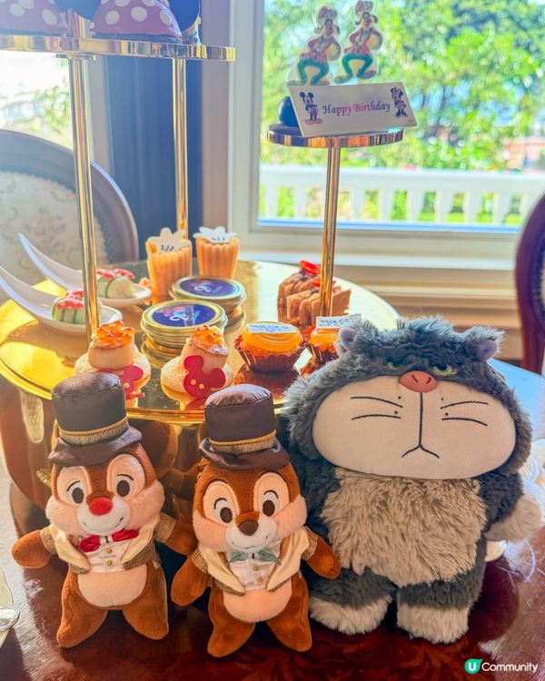 📍香港迪士尼樂園酒店｜20周年主題下午茶