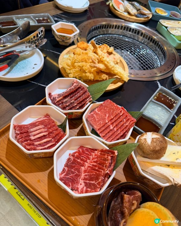 食飽飽！炭火烤肉真係無敵！🤤