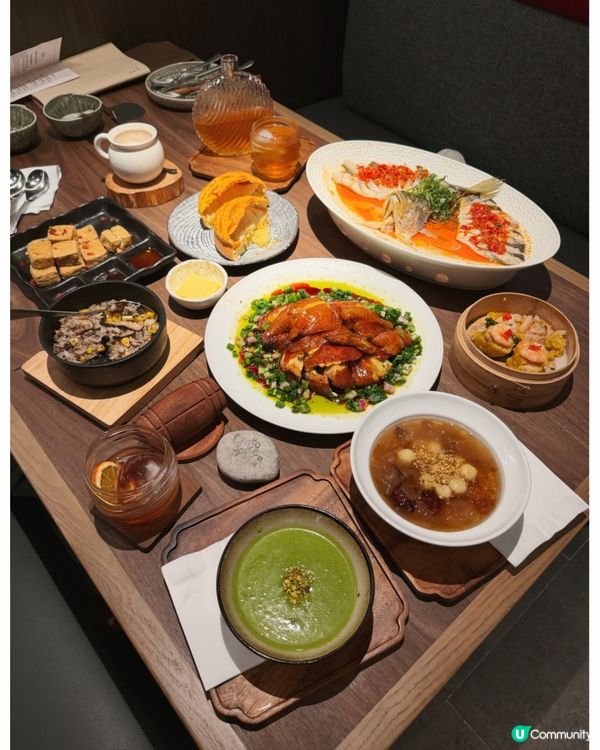 朗豪坊全新手工粵菜✨飲飽食醉‼️