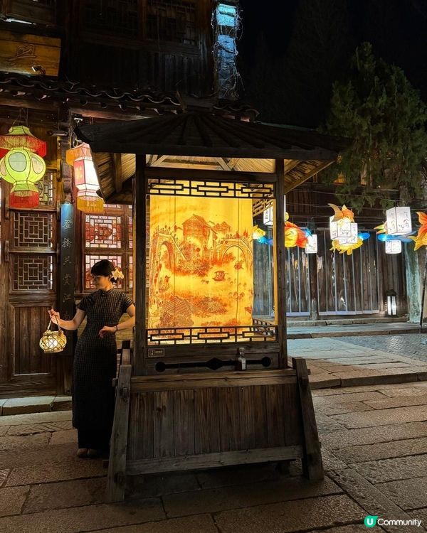 水鄉夜色😍！靚到暈！✨