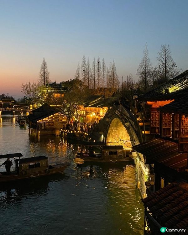 烏鎮夜景靚到暈 🤩