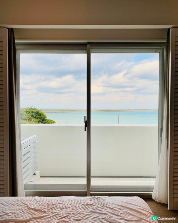 沖繩瀨長島新酒店，把飛機與果涷海當成窗景