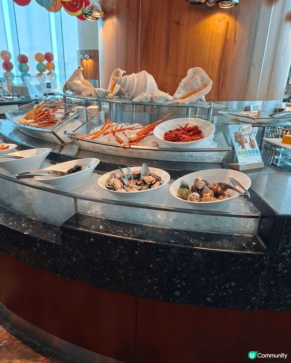 九龍海逸君綽酒店 The Promenade餐廳自助午餐🍽🍷...