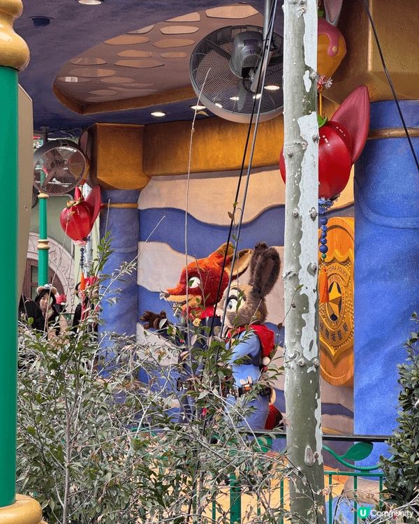 上海迪士尼樂園🐰🦊全球首個瘋狂動物城