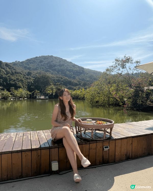 週末小出走，今次去咗梅窩嘅The Hideouts親親大自然...