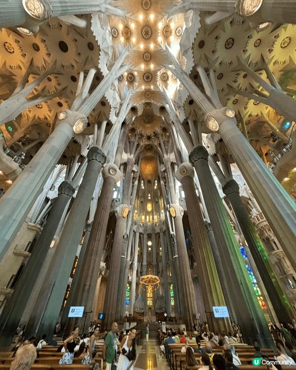 西班牙擁有豐富的大教堂和博物館資源，例如聖家堂博物館展示高迪...