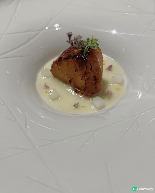 老公帶我去香港喜來登酒店食燭光晚餐，西式美食靚到好似藝術品一...