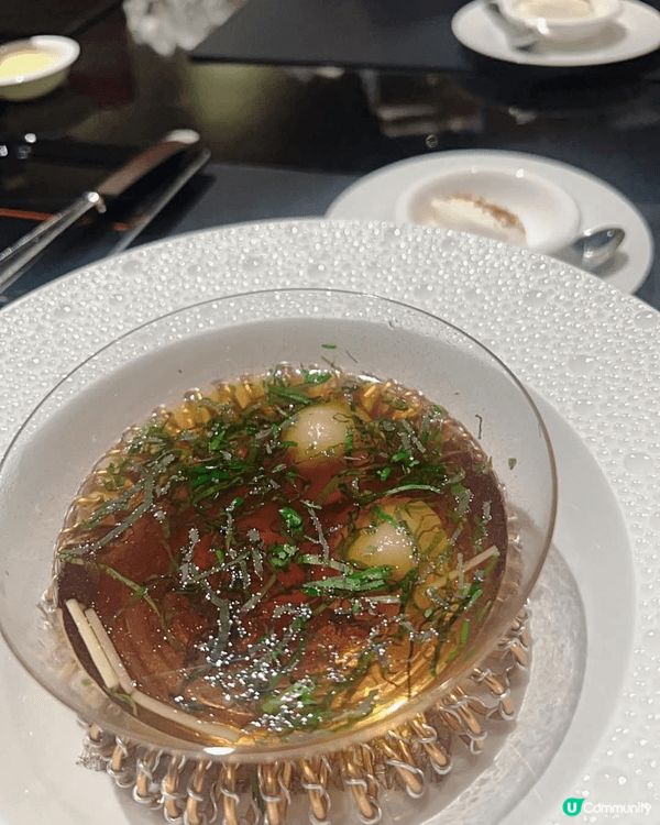 老公帶我去香港喜來登酒店食燭光晚餐，西式美食靚到好似藝術品一...