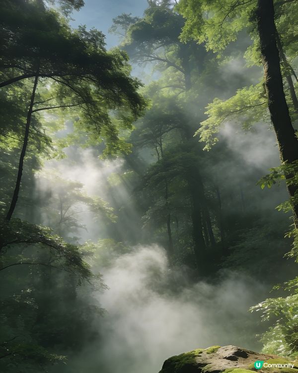 忘憂森林🌲夢幻美景☁️療癒人心！