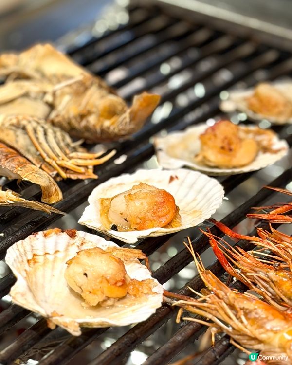 好豐富就海鮮燒烤自助餐！