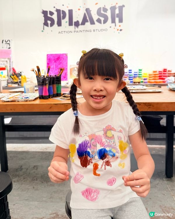 上星期帶咗彤彤👧🏻去一個好特別嘅地方度體驗不一樣嘅藝術🎨...