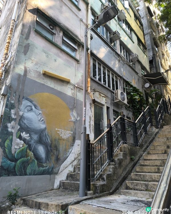 上環西營盤半山處處是壁畫