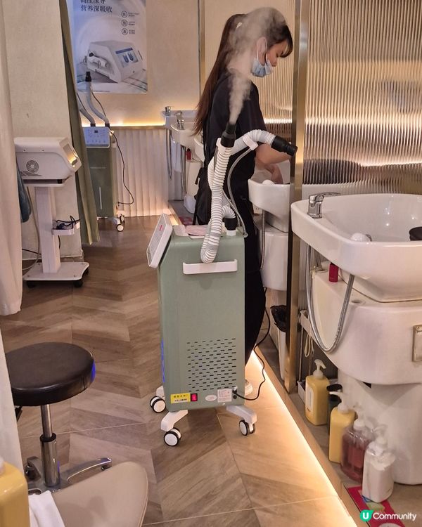 深圳 - 頭皮護理加按摩真舒服