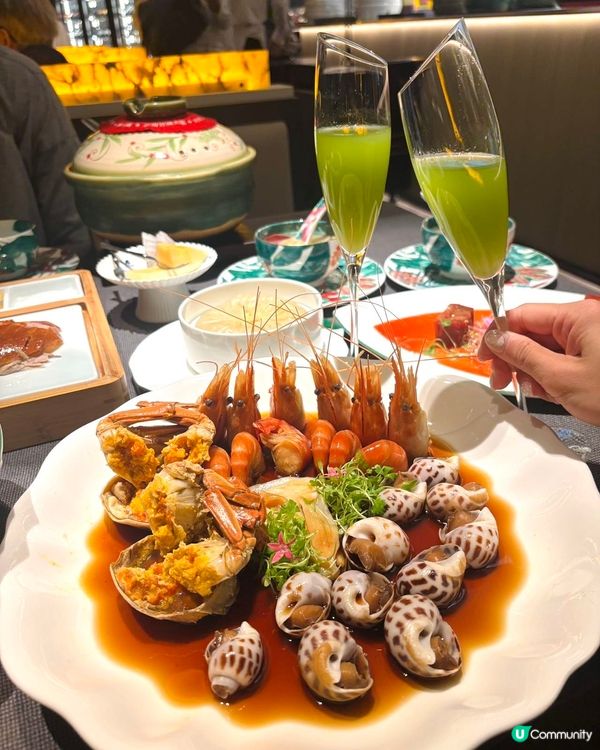 今日帶大家來福田CBD平安中心食高端江南菜