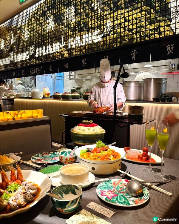 今日帶大家來福田CBD平安中心食高端江南菜