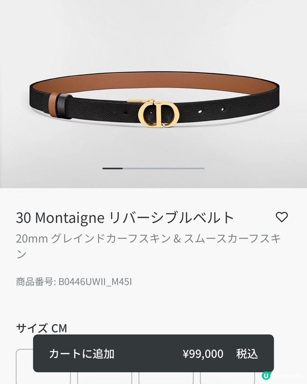 教你低價入手Dior 皮帶！平香港專門店$1300 😱