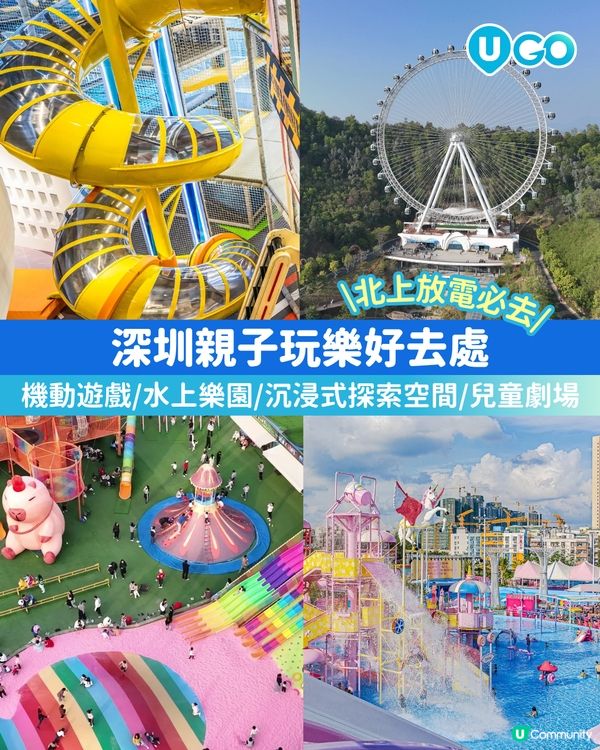 【北上必去！】深圳親子好去處