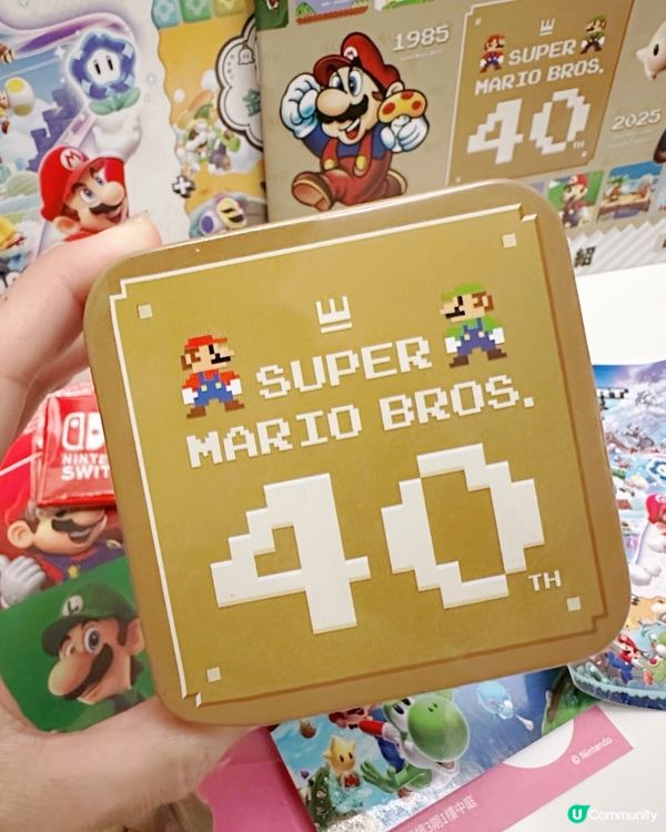 瑪利歐40週年！✨🍄童年回憶殺！