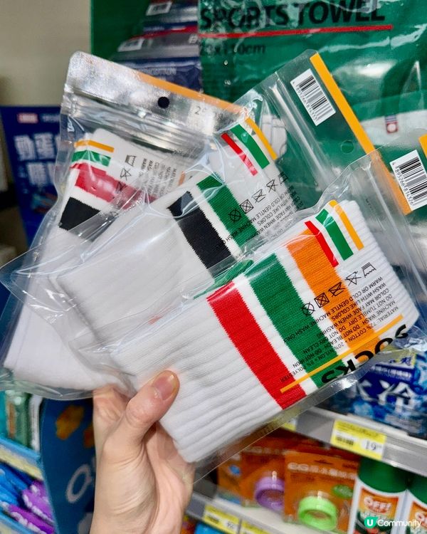 尋寶7-11！日本今治毛巾+7-11襪仔🇯🇵🧺✨